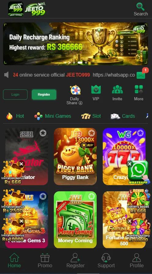 Jeeto999 Game App