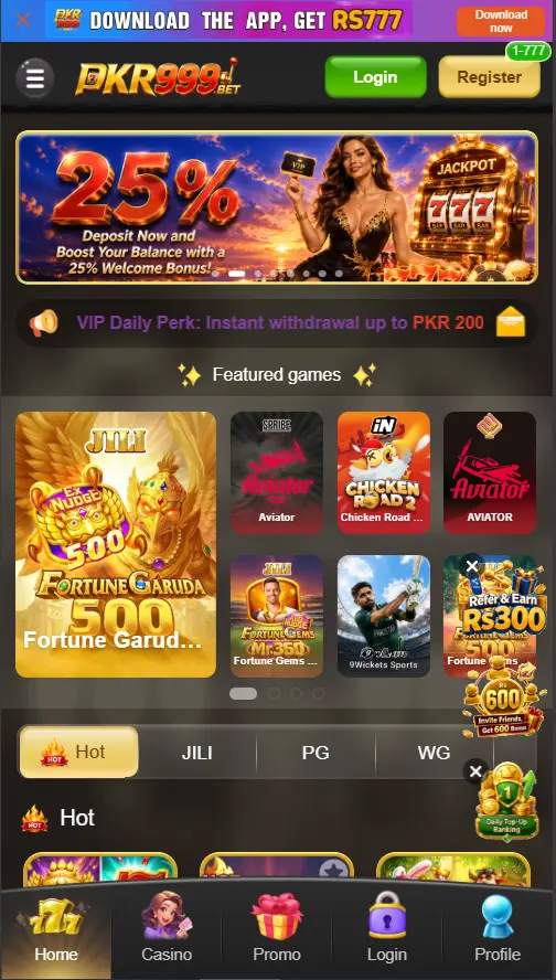 PKR999 Game App