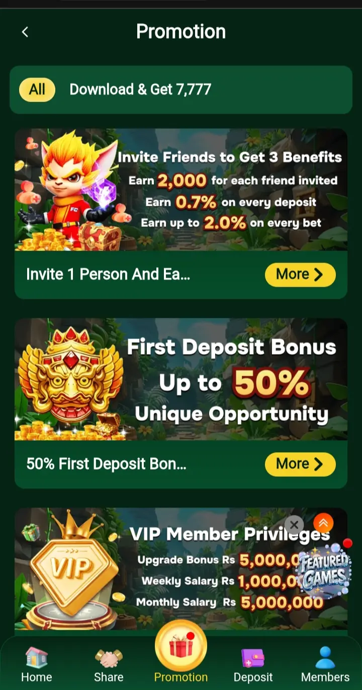 C7777 Game Rewards